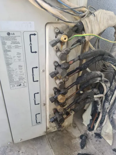 Servis vanaları ve bakır hat rakorları — kaçak kontrolü